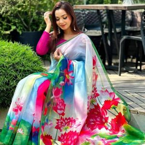 চান্দুরি সিল্ক শাড়ি